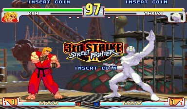 Street Fighter III 3rd Strike: Fight for the Future (Japan 990608, NO CD) Screenthot 2